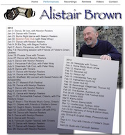 Alistair Brown (UK) + Jim Low @ The Loaded Dog, Saturday 12th March, 2016