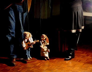 Kate Henshaw's dolls - Twiggy and Sticks