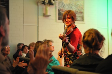 Eleanor McEvoy performing unplugged in Humph Hall 2011