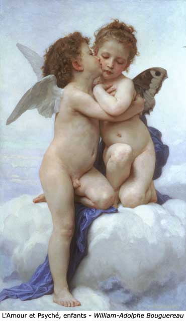 L'Amour et Psyché, enfants - William-Adolphe Bouguereau