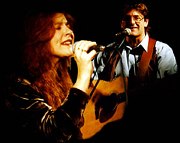 Pat Drummond & Karen Lynne with Craig & Simone Dawson at the Merry Muse